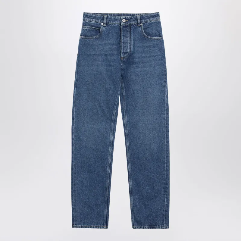 Straight-Leg Jeans In Medium Indigo Wash made by Bottega Veneta