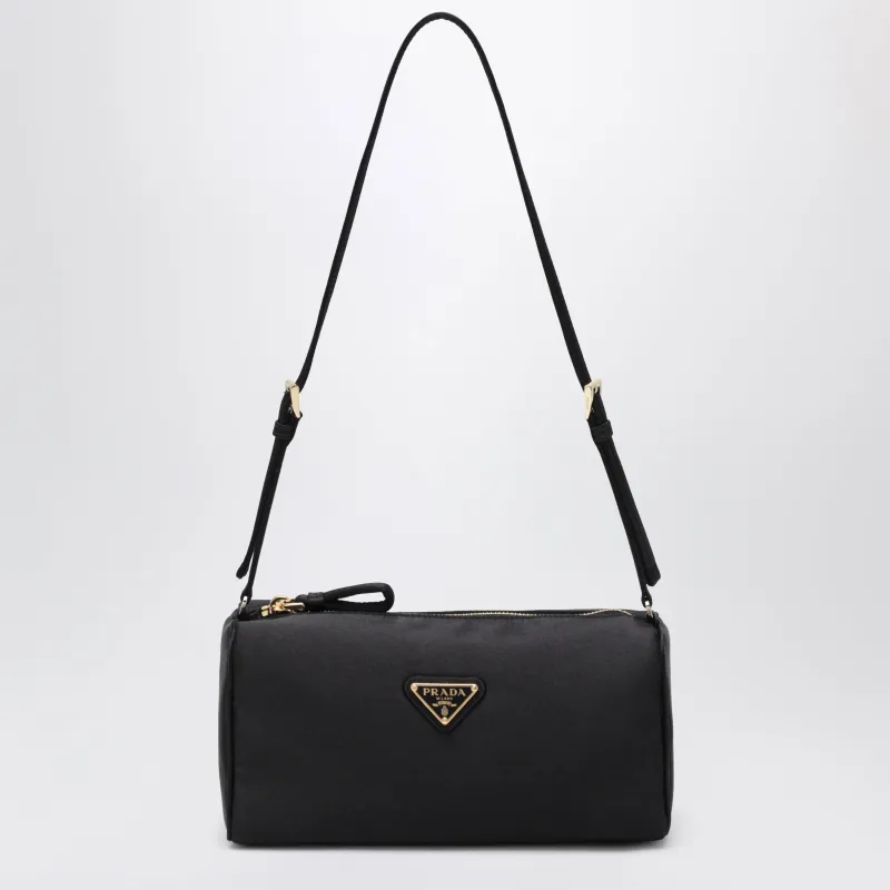 Black Satin Pouch made by Prada