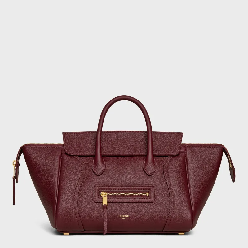 Small Syrah Leather Luggage Bag made by Celine