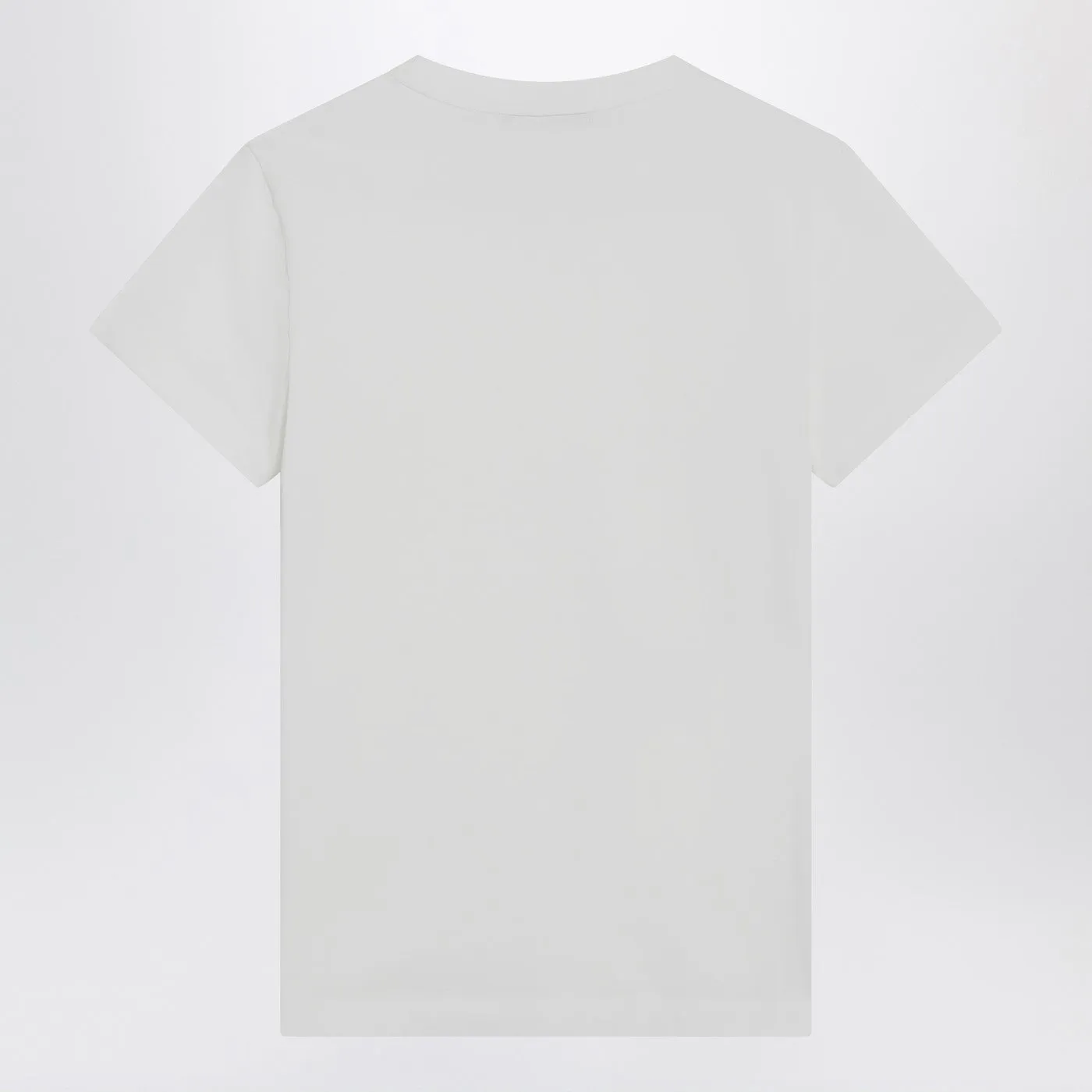 T-Shirt Girocollo Bianca In Cotone sold by Wanan Luxury product image thumbnail 2