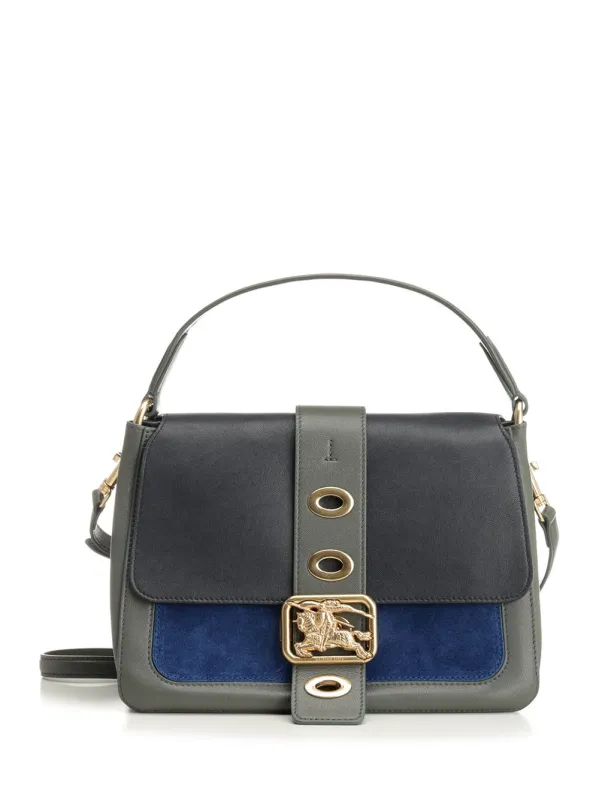 Small Rider Bag Blue made by Burberry