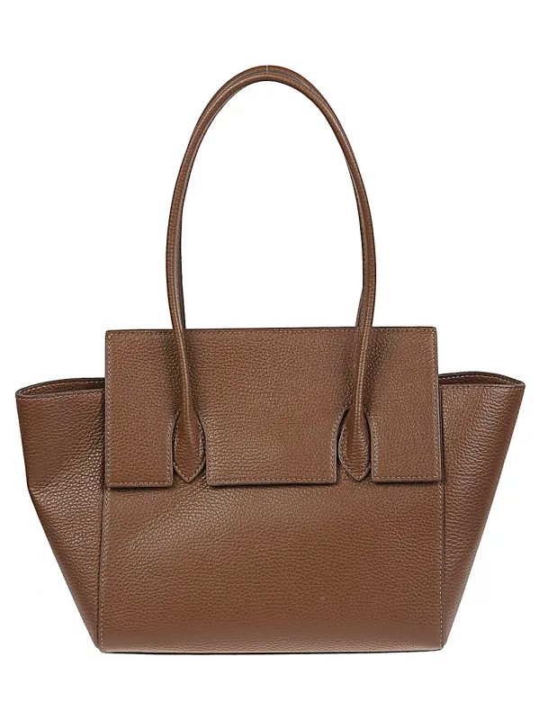 Felice Flap Leather Tote Bag made by Wanan Luxury