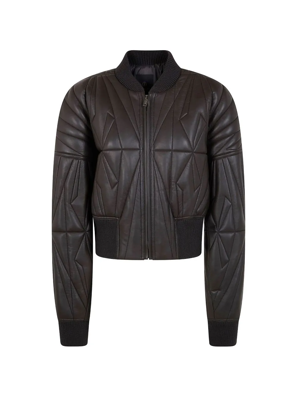 Leather Bomber Jacket sold by Wanan Luxury