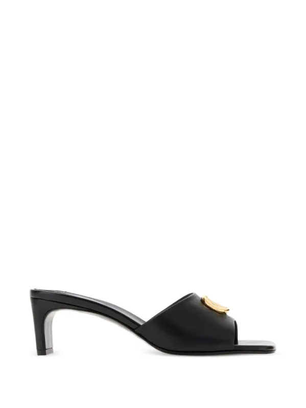 Gg Marmont Leather Mules made by Gucci