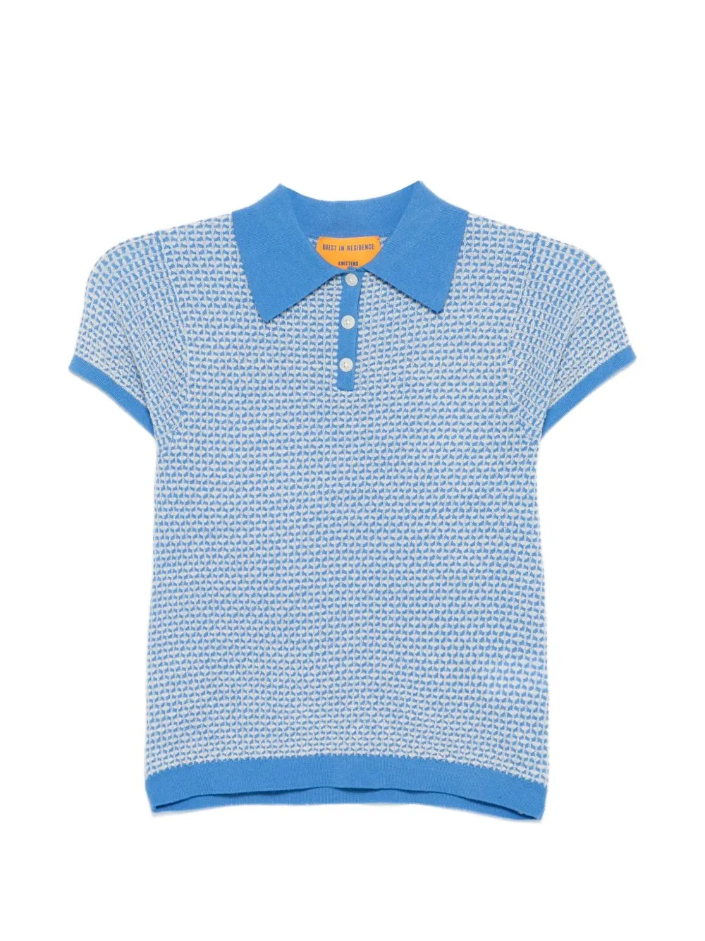 Pique Cashmere Polo Shirt sold by Wanan Luxury