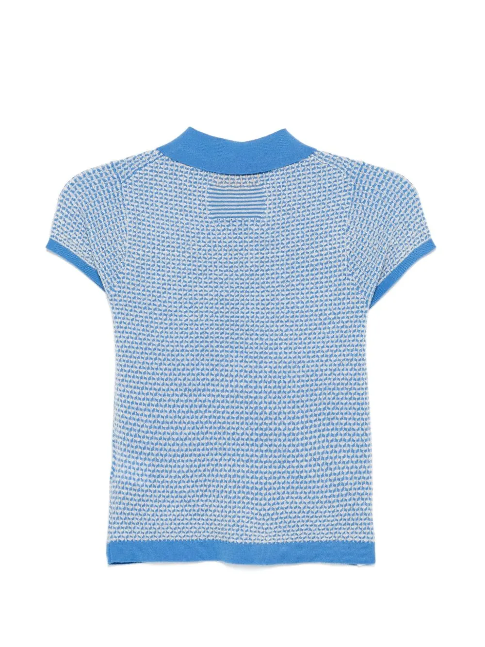 Pique Cashmere Polo Shirt sold by Wanan Luxury product image thumbnail 2