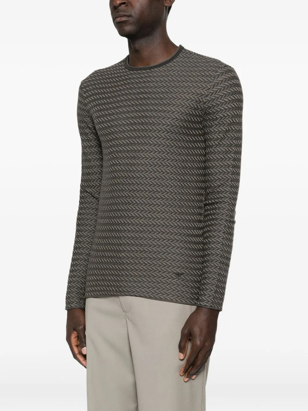 Wool Crewneck Sweater sold by Wanan Luxury product image thumbnail 4