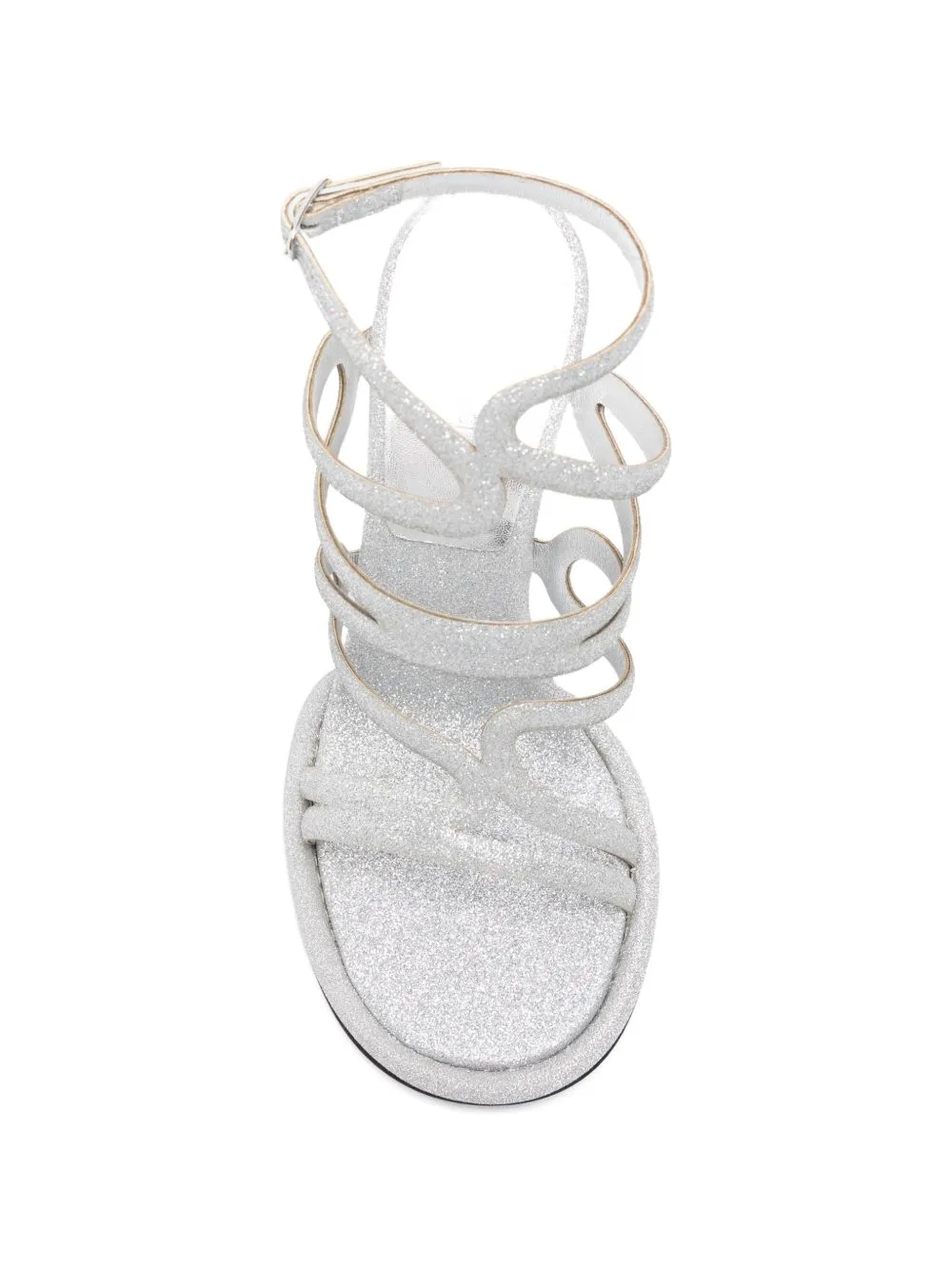 Glittered Heel Sandals sold by Wanan Luxury product image thumbnail 2