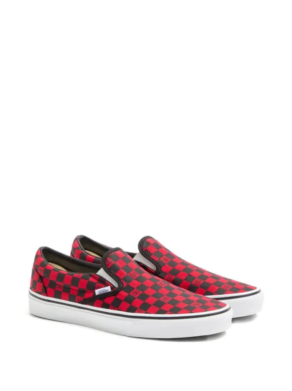 Valentino Garavani And Vans Canvas Slip On made by Wanan Luxury