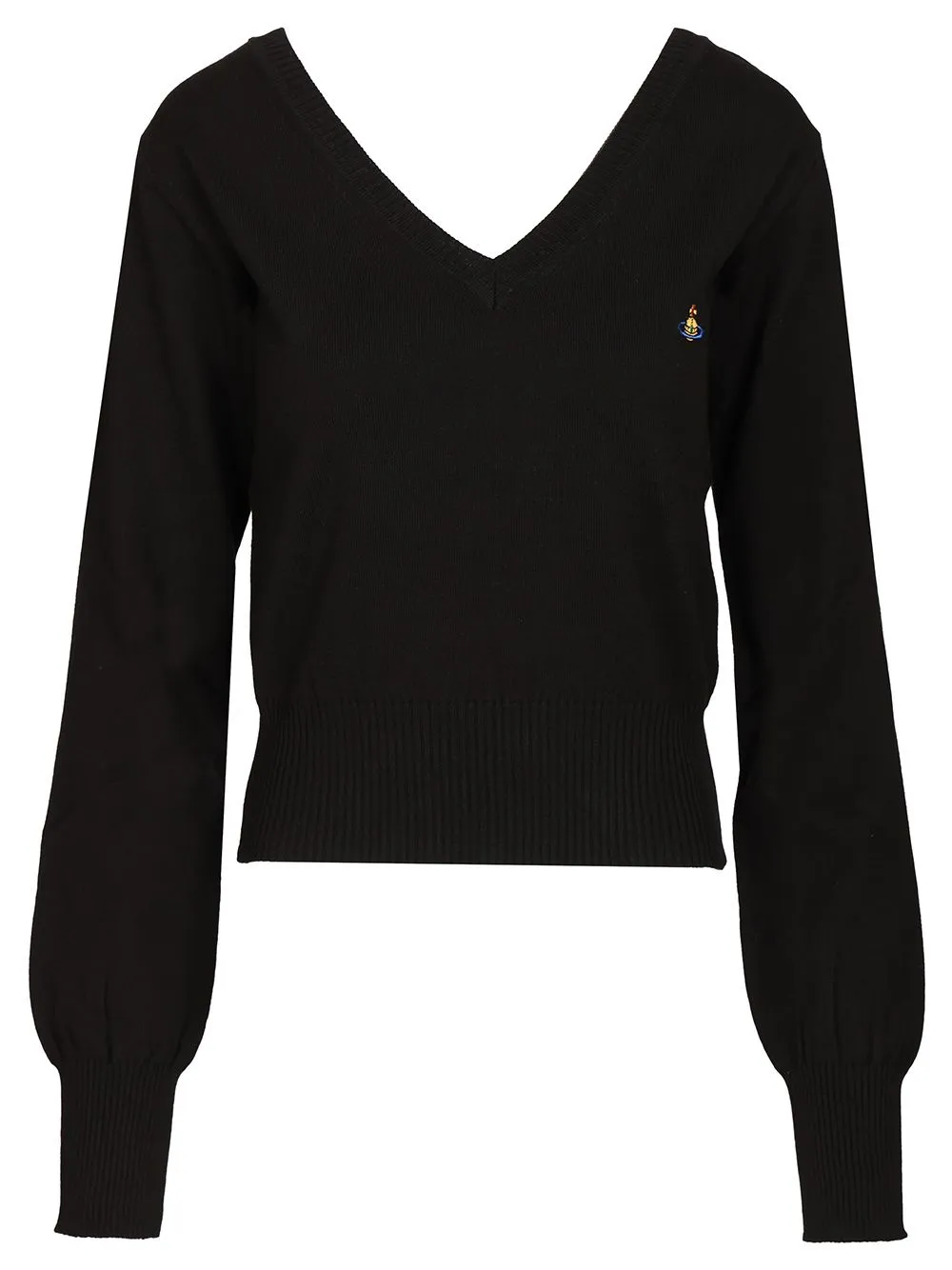 Beatrice Cotton And Cashmere Sweater Knitwear Black sold by Wanan Luxury