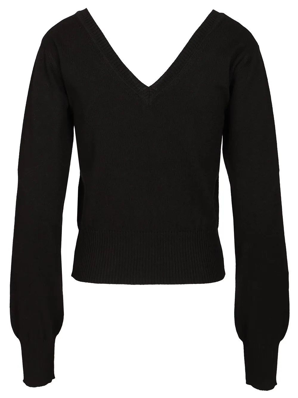 Beatrice Cotton And Cashmere Sweater Knitwear Black sold by Wanan Luxury product image thumbnail 2