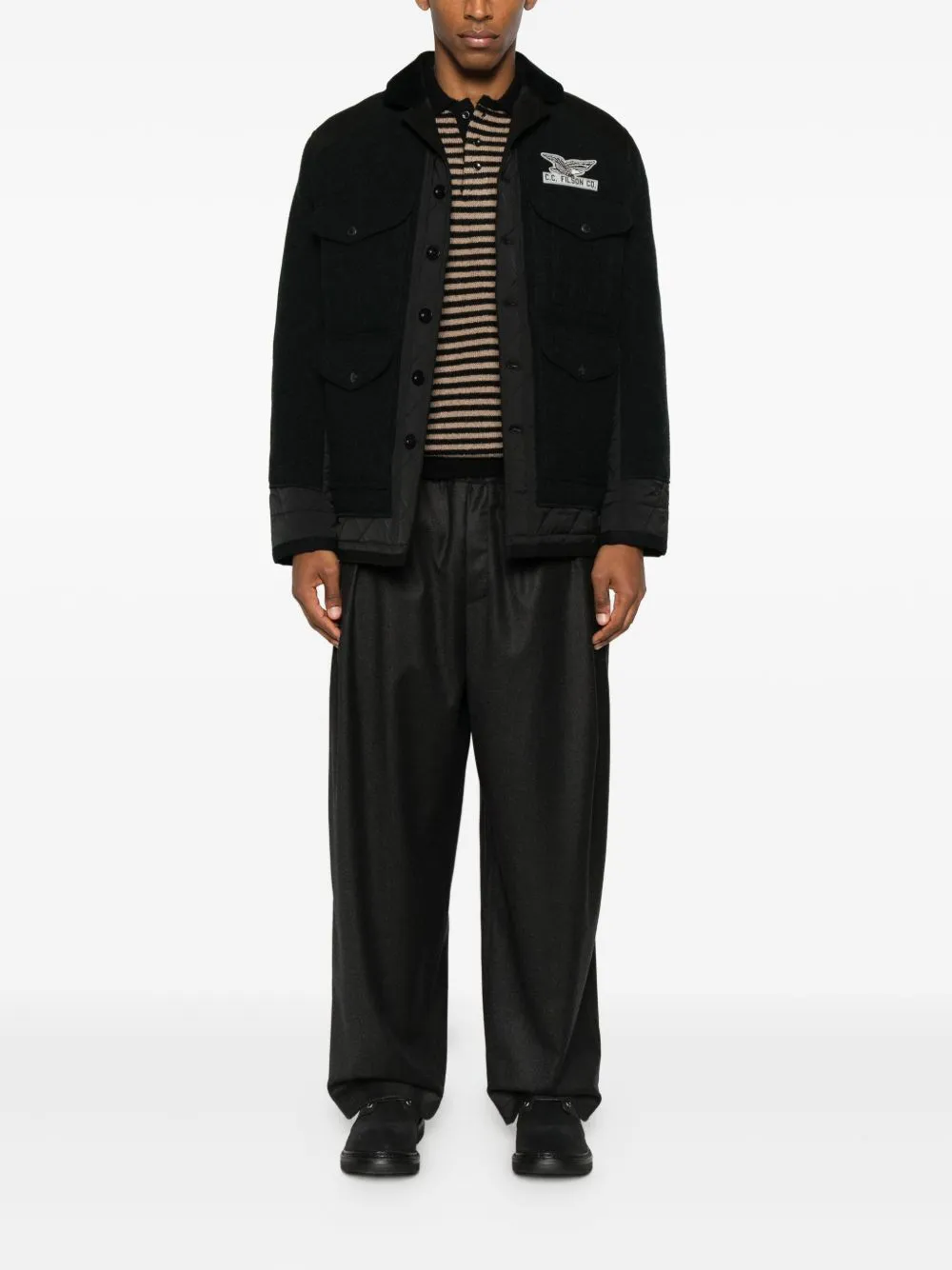 Wool Jacket sold by Wanan Luxury product image thumbnail 3