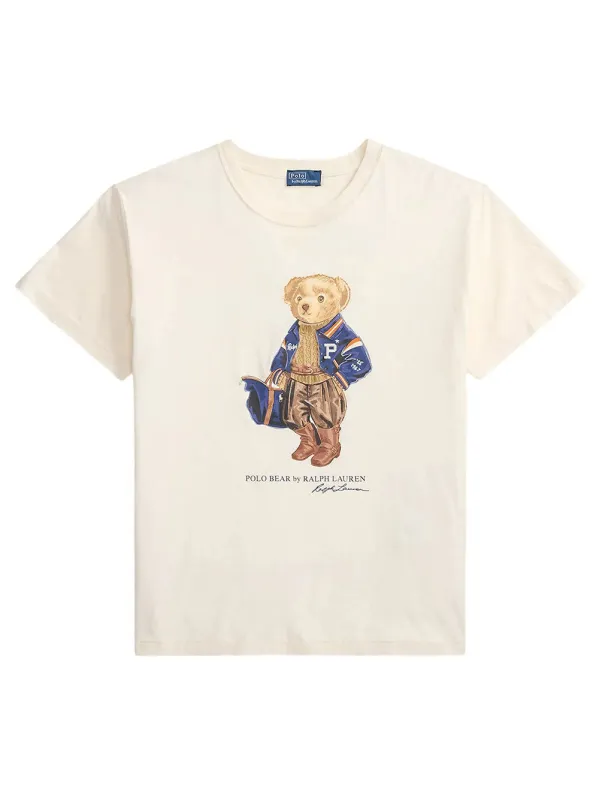 Polo Bear Cotton Jersey T-Shirt made by Polo by Ralph Lauren