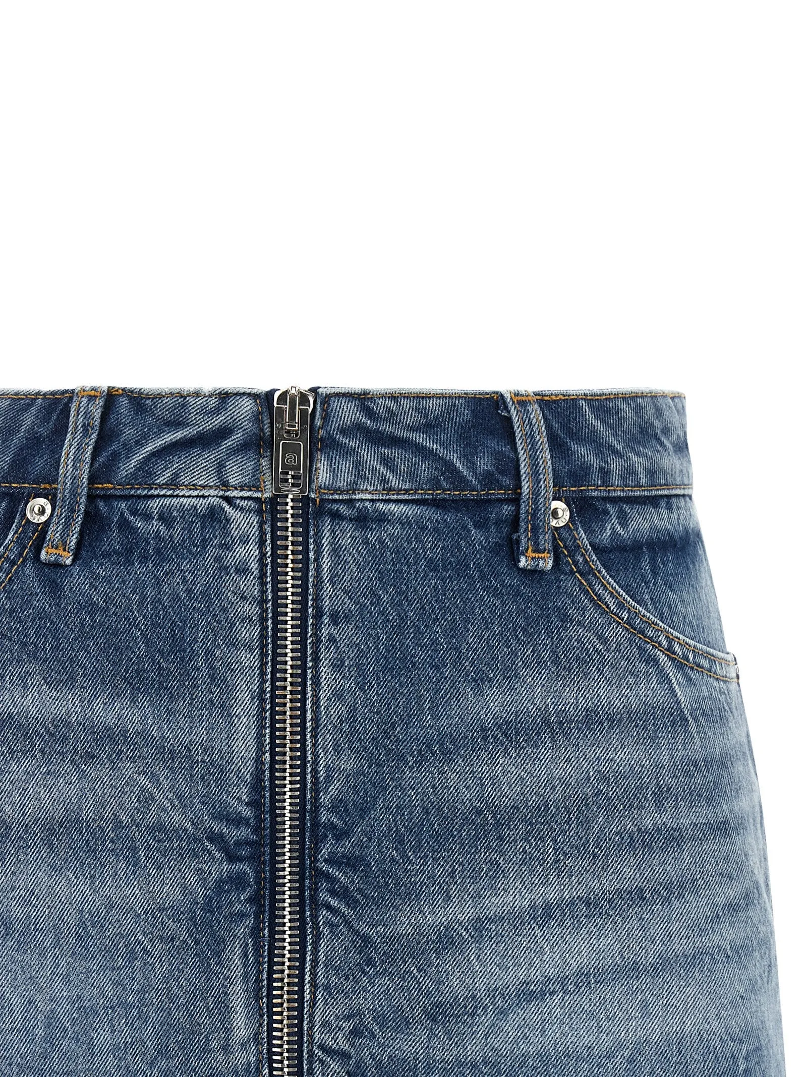 Denim Skort Bermuda And Short Light Blue sold by Wanan Luxury product image thumbnail 3