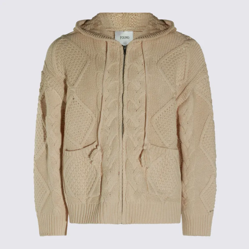 Sweaters Cream made by Found