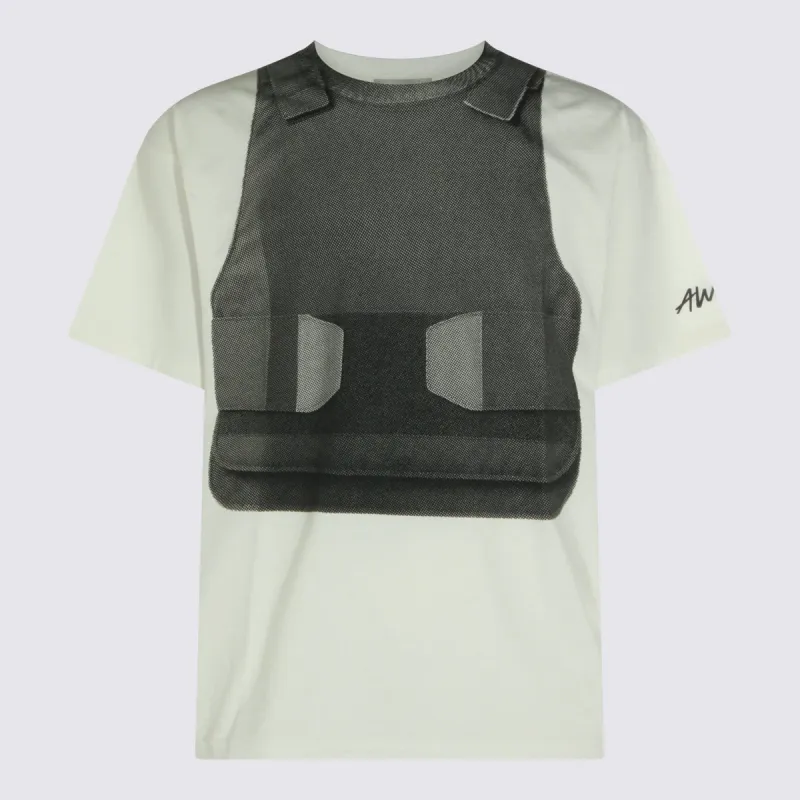 T-Shirts And Polos White made by Wanan Luxury