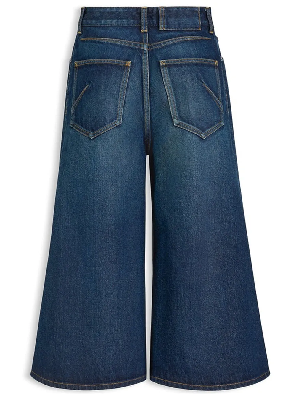 Palazzo Denim Shorts sold by Wanan Luxury product image thumbnail 2
