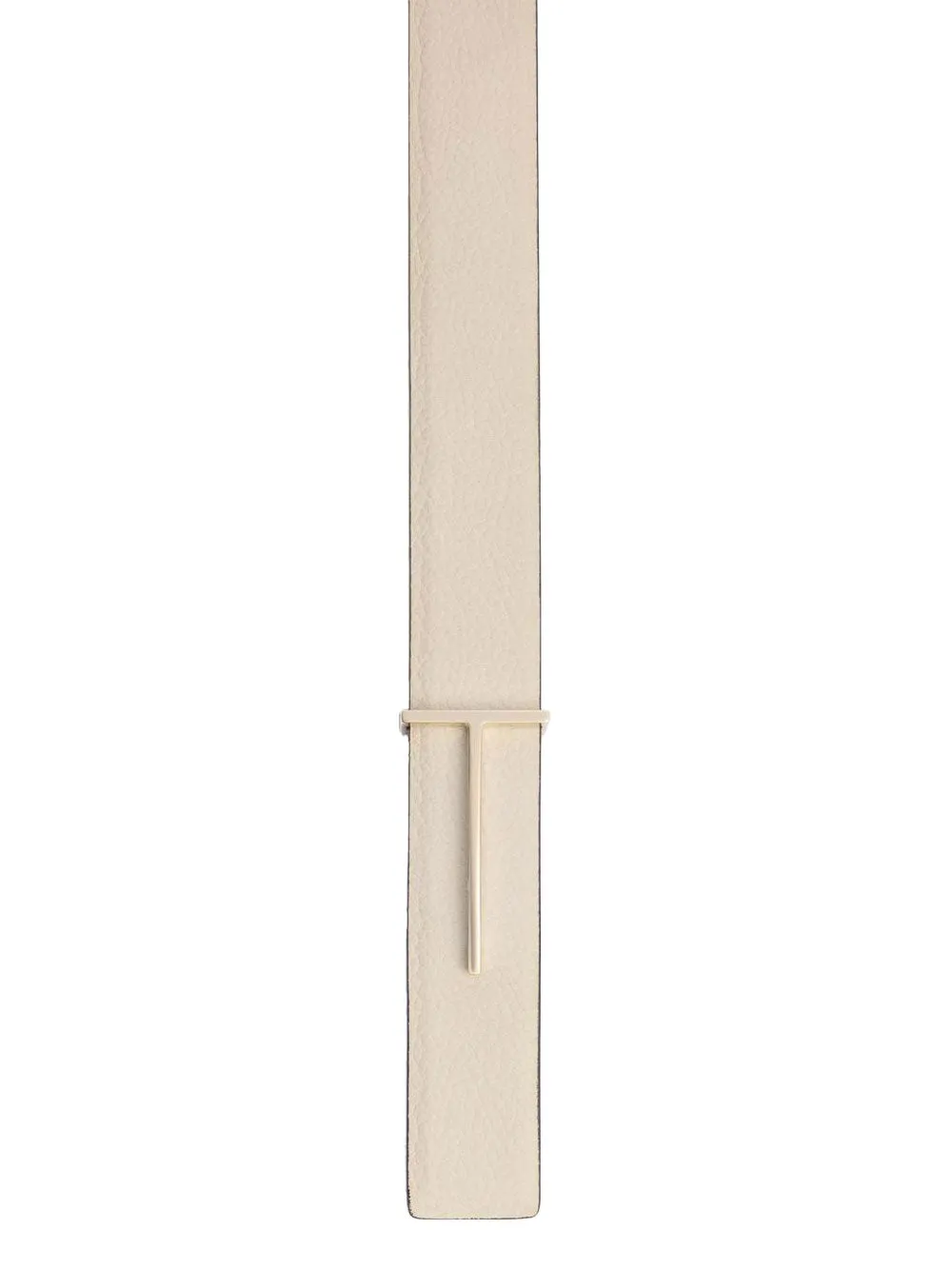 Grained Leather And Spazzolato Leather Slim T Belt sold by Wanan Luxury product image thumbnail 2