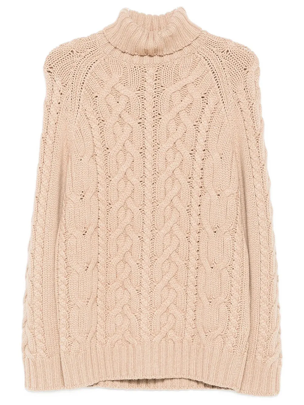 Cable-Knit Roll-Neck Cashmere Sweater sold by Wanan Luxury