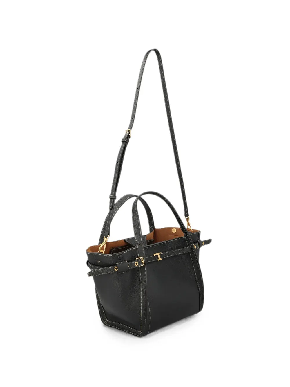 Mini T Signature Leather Shopping Bag sold by Wanan Luxury product image thumbnail 3