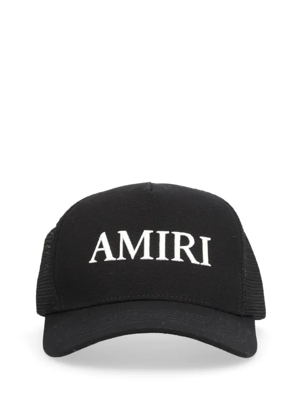 Logo Cap Hats Black made by AMIRI