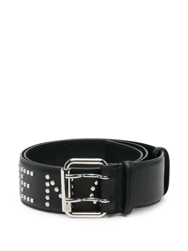 Studded Leather Belt made by Givenchy