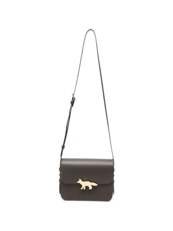 Edie Leather Crossbody Bag made by MAISON KITSUNE