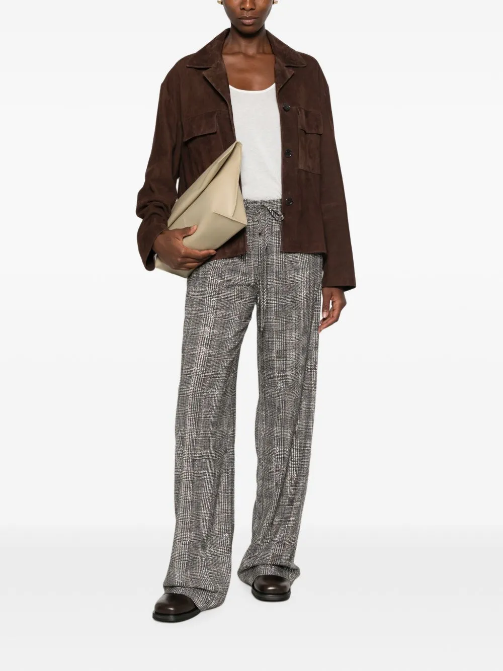 Trousers Grey sold by Wanan Luxury product image thumbnail 3