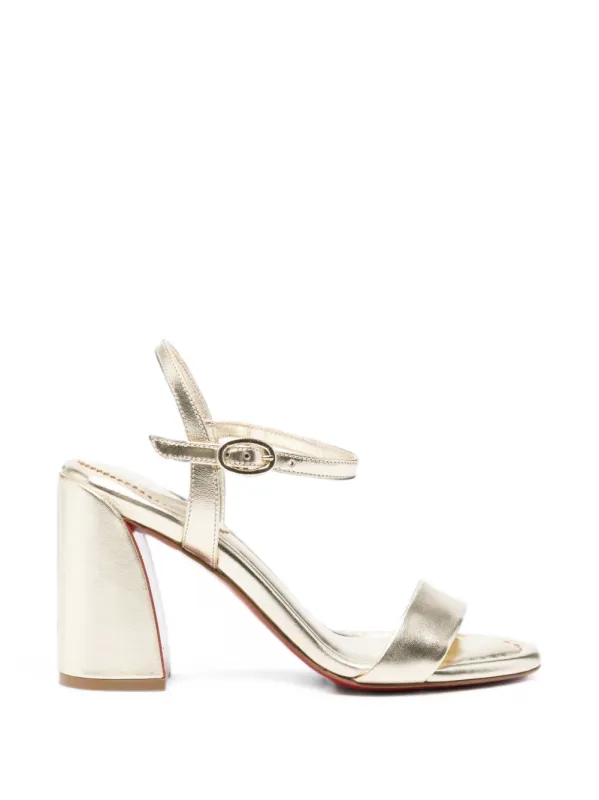 Jane Leather Sandals made by Christian Louboutin