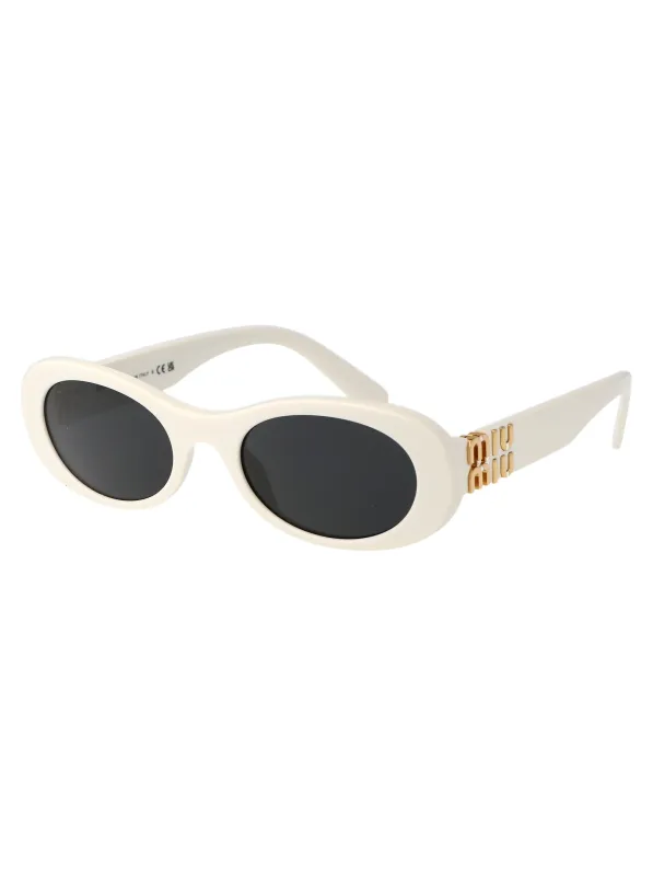 0MU 06ZS OVAL Sunglasses made by Miu Miu