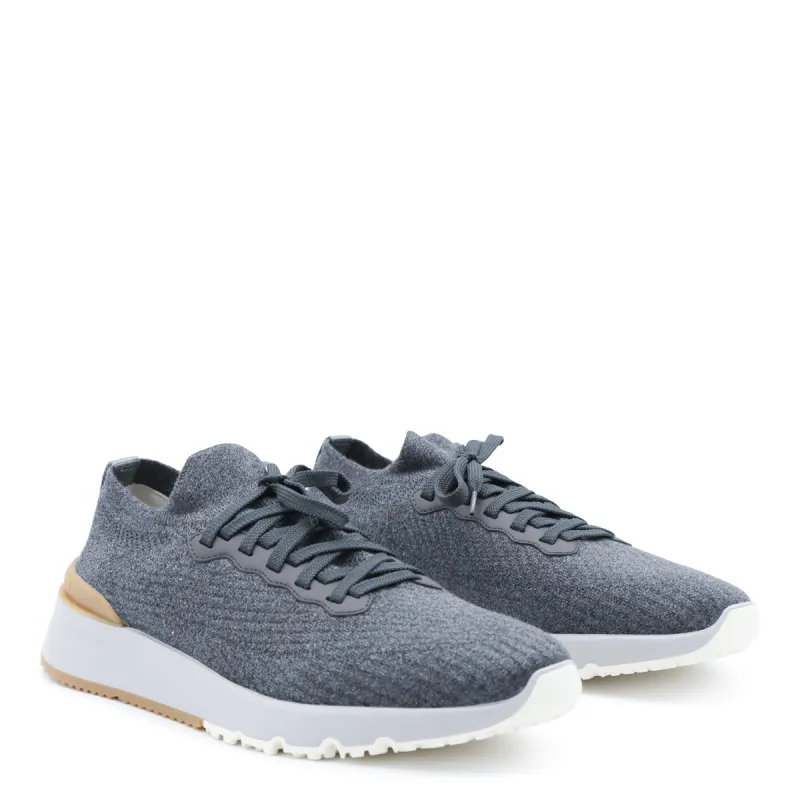 Sneakers Dark Grey made by Brunello Cucinelli