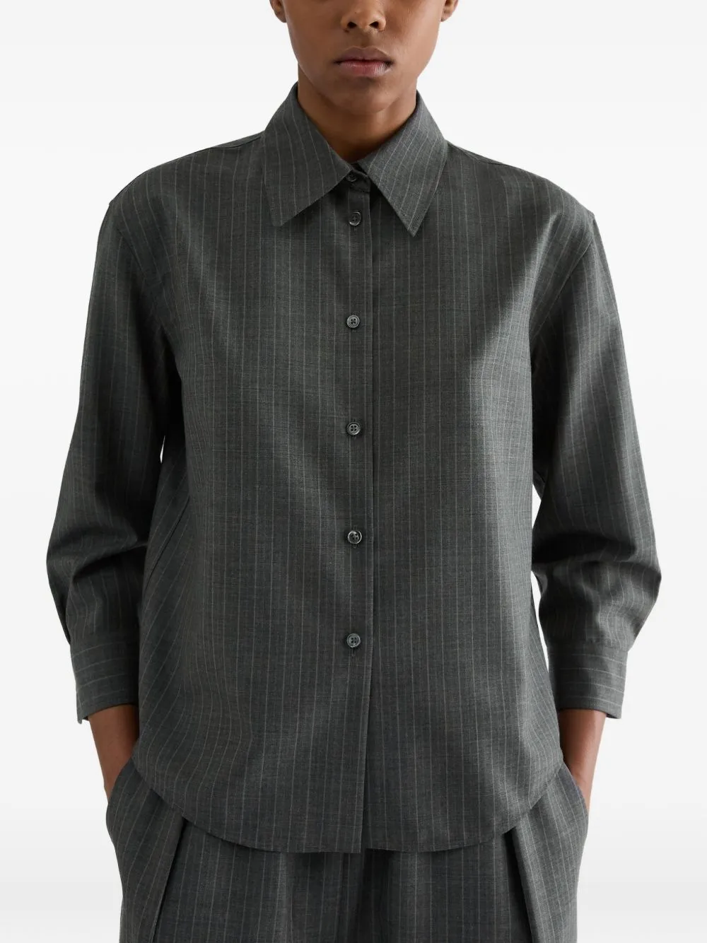 Wool Shirt sold by Wanan Luxury product image thumbnail 2