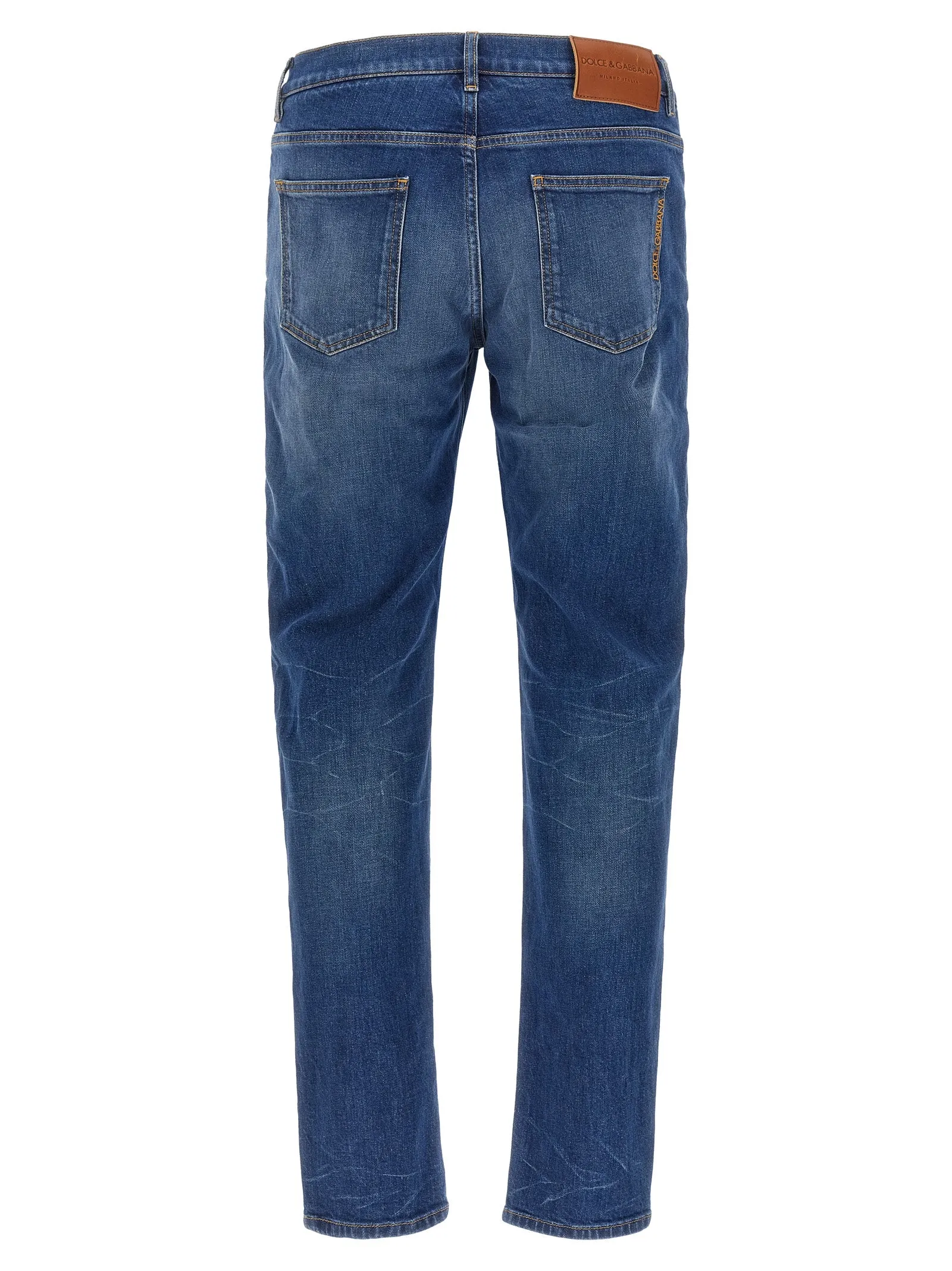 Logo Embroidery Jeans Blue sold by Wanan Luxury product image thumbnail 2