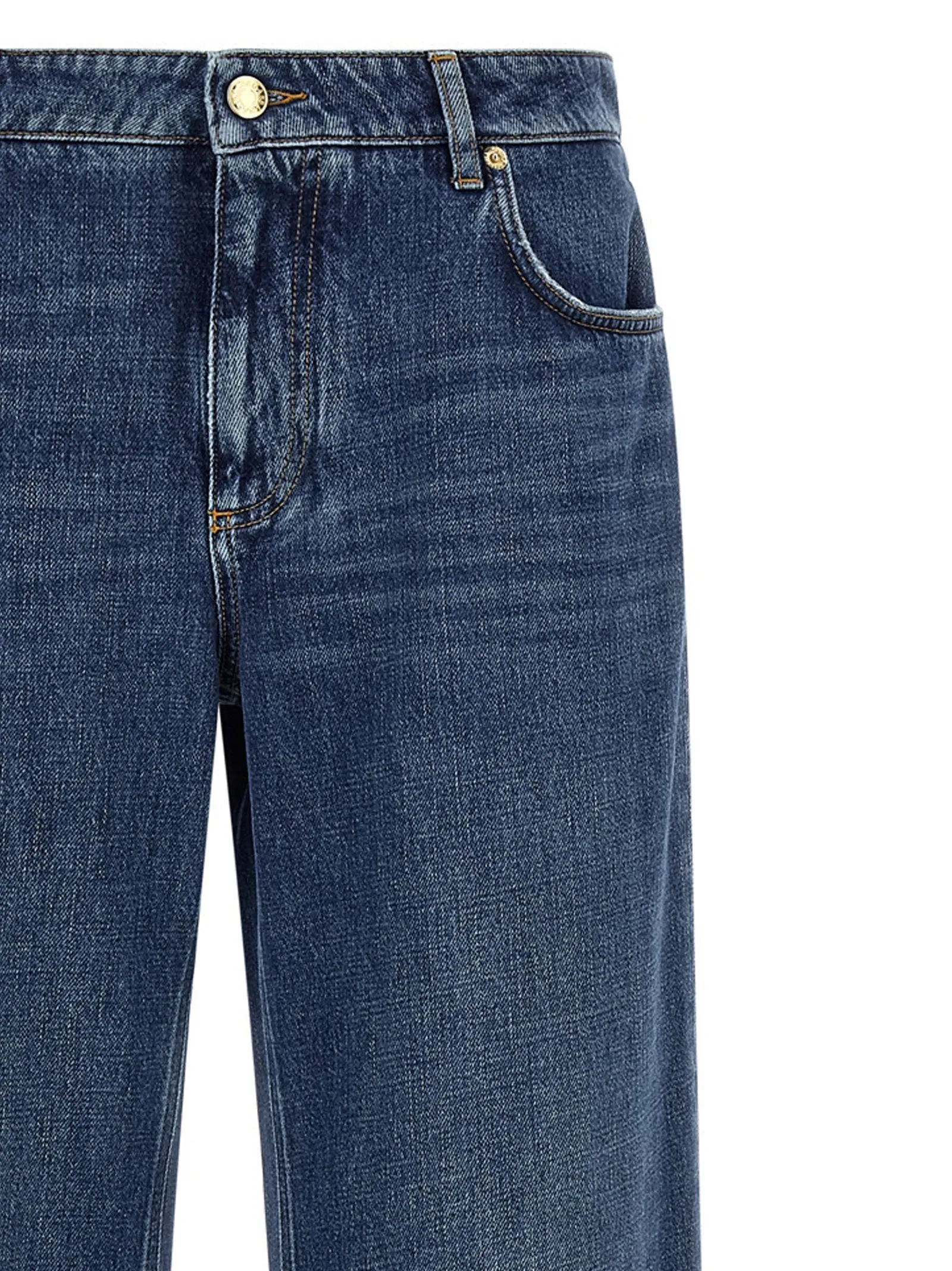 Wide Leg Jeans Blue sold by Wanan Luxury product image thumbnail 3