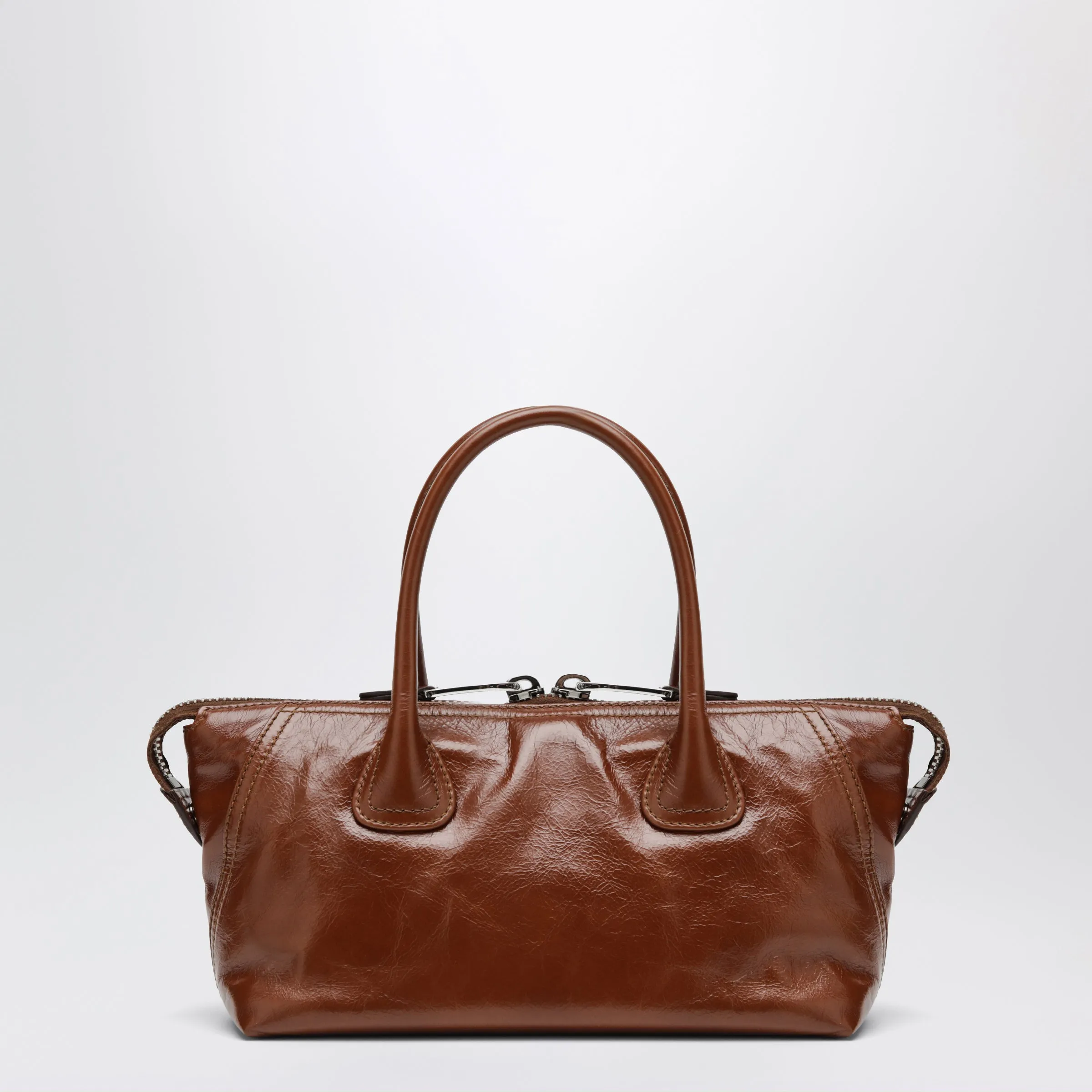 Palissandro Brown Leather Bag sold by Wanan Luxury product image thumbnail 2