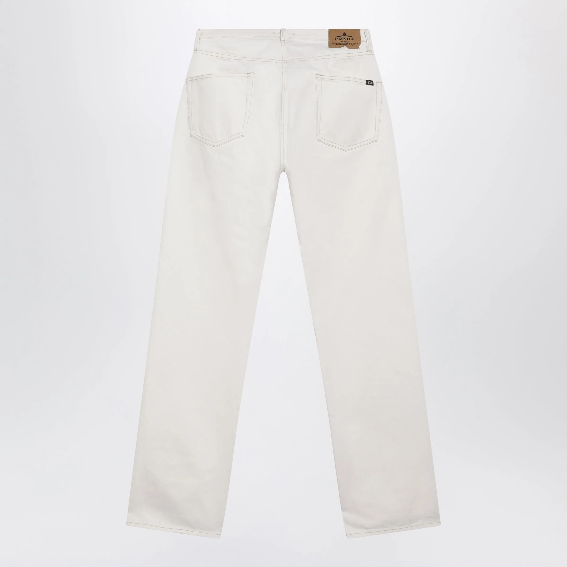 White Denim Jeans sold by Wanan Luxury product image thumbnail 2