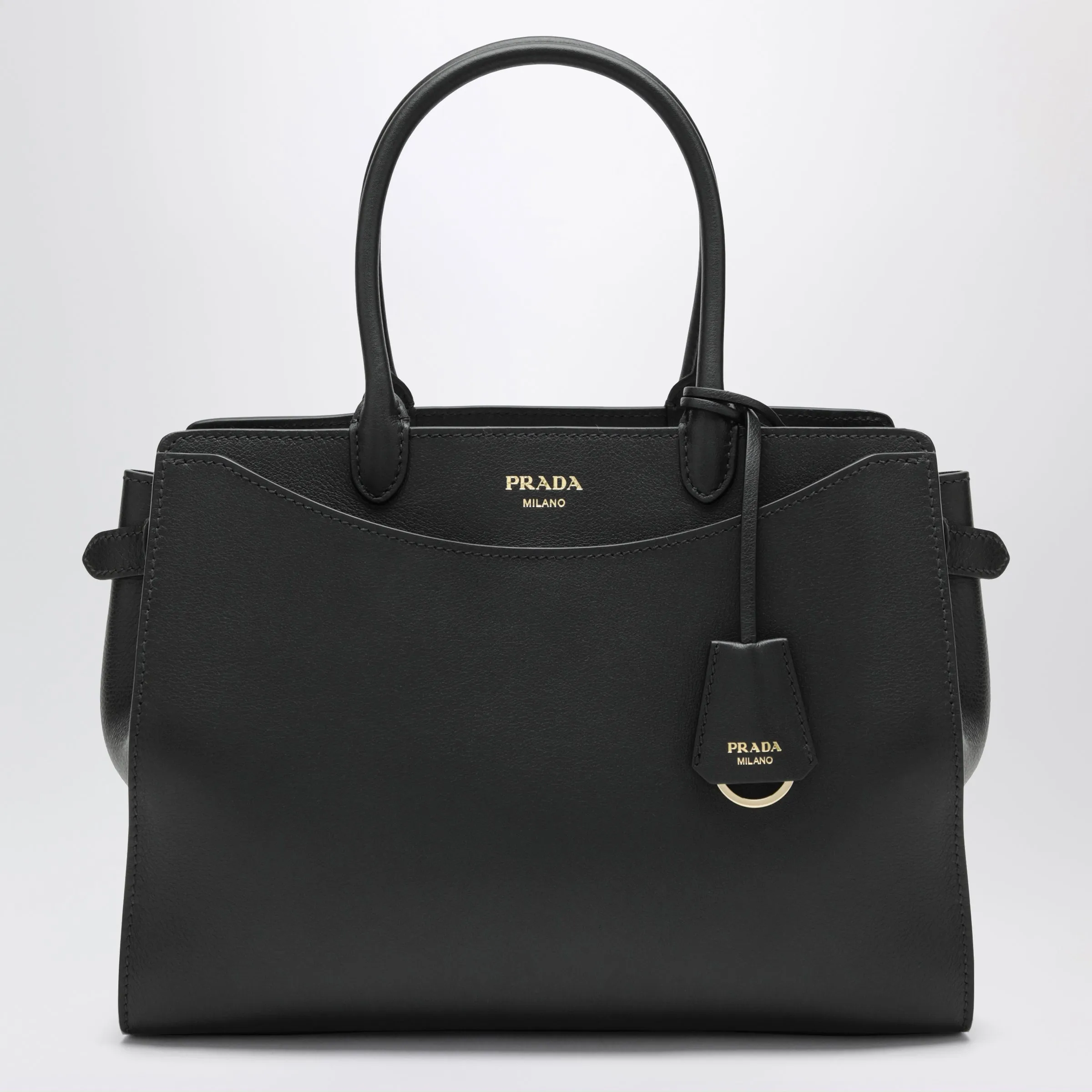 Black Leather Bag sold by Wanan Luxury