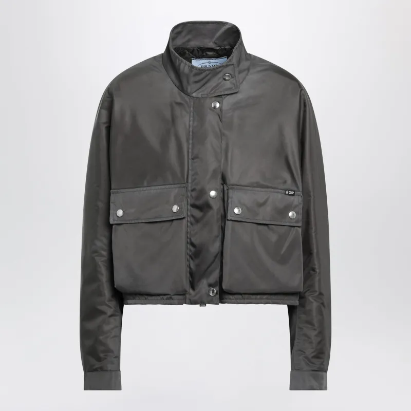 Lead Re-Nylon Washed Jacket made by Prada