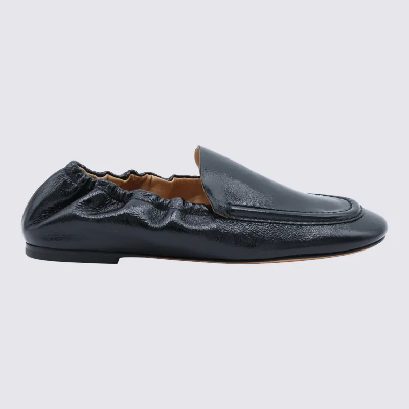 Flat Shoes Black made by Wanan Luxury