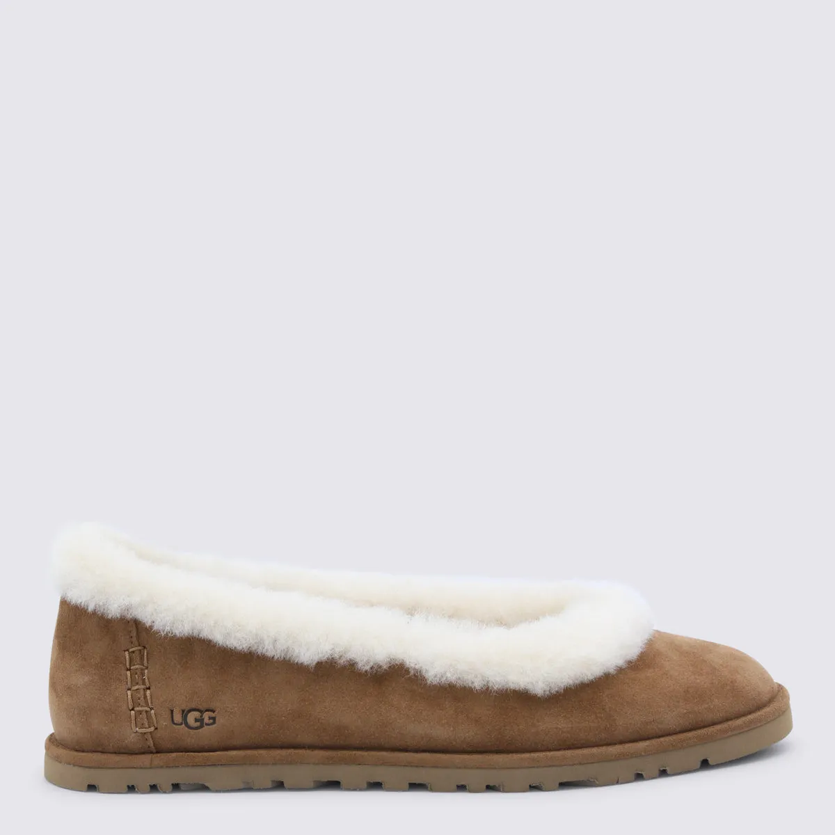 Flat Shoes Chestnut sold by Wanan Luxury