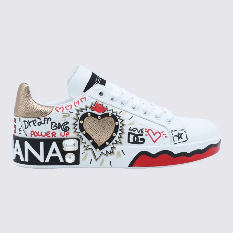Sneakers Bianco/Multi made by Dolce & Gabanna
