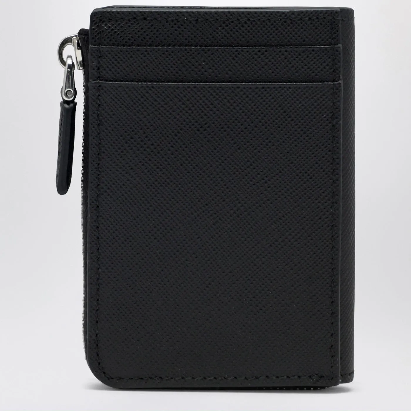 Black Saffiano Zip Card Holder sold by Wanan Luxury product image thumbnail 2