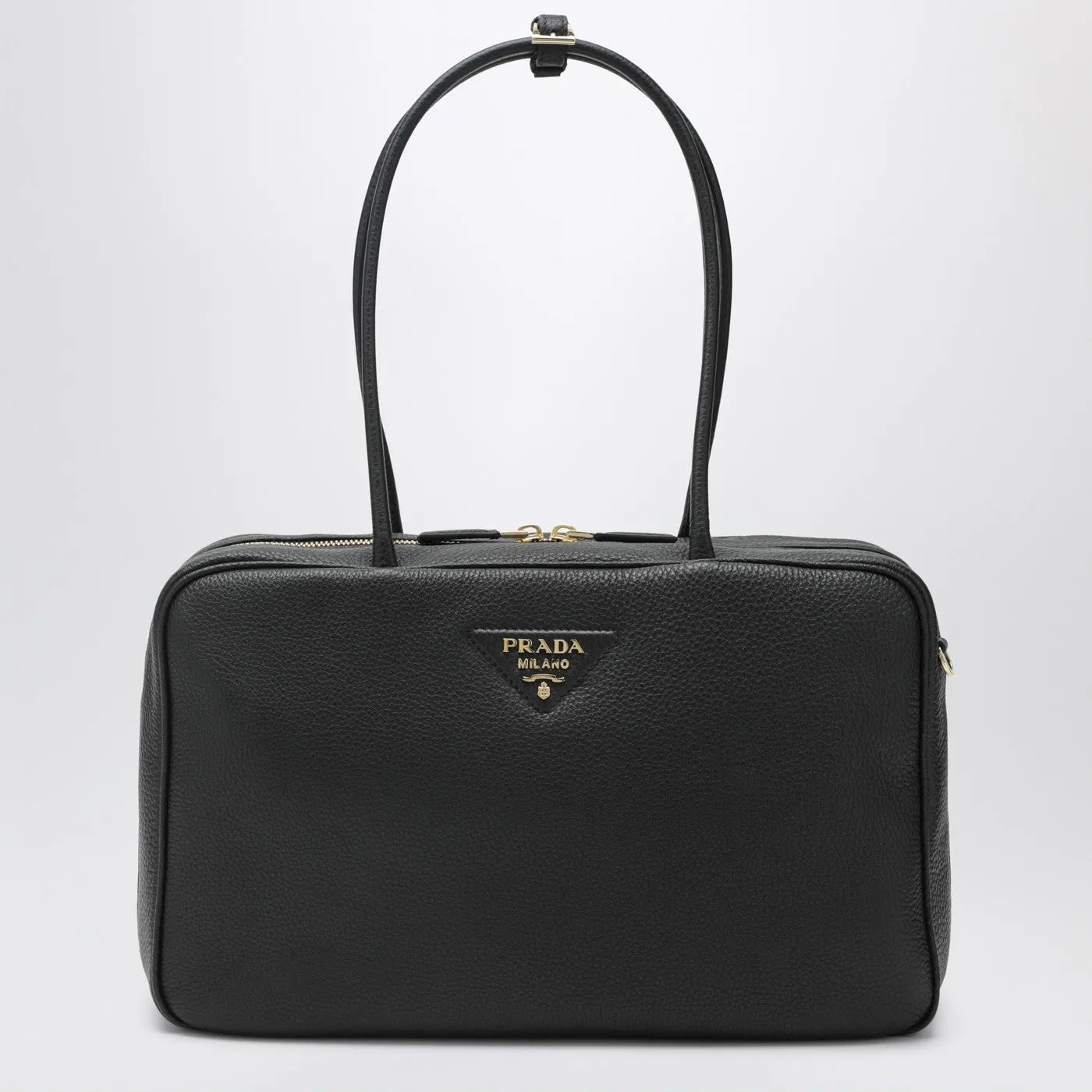 Large Duffle Bag In Black Leather sold by Wanan Luxury