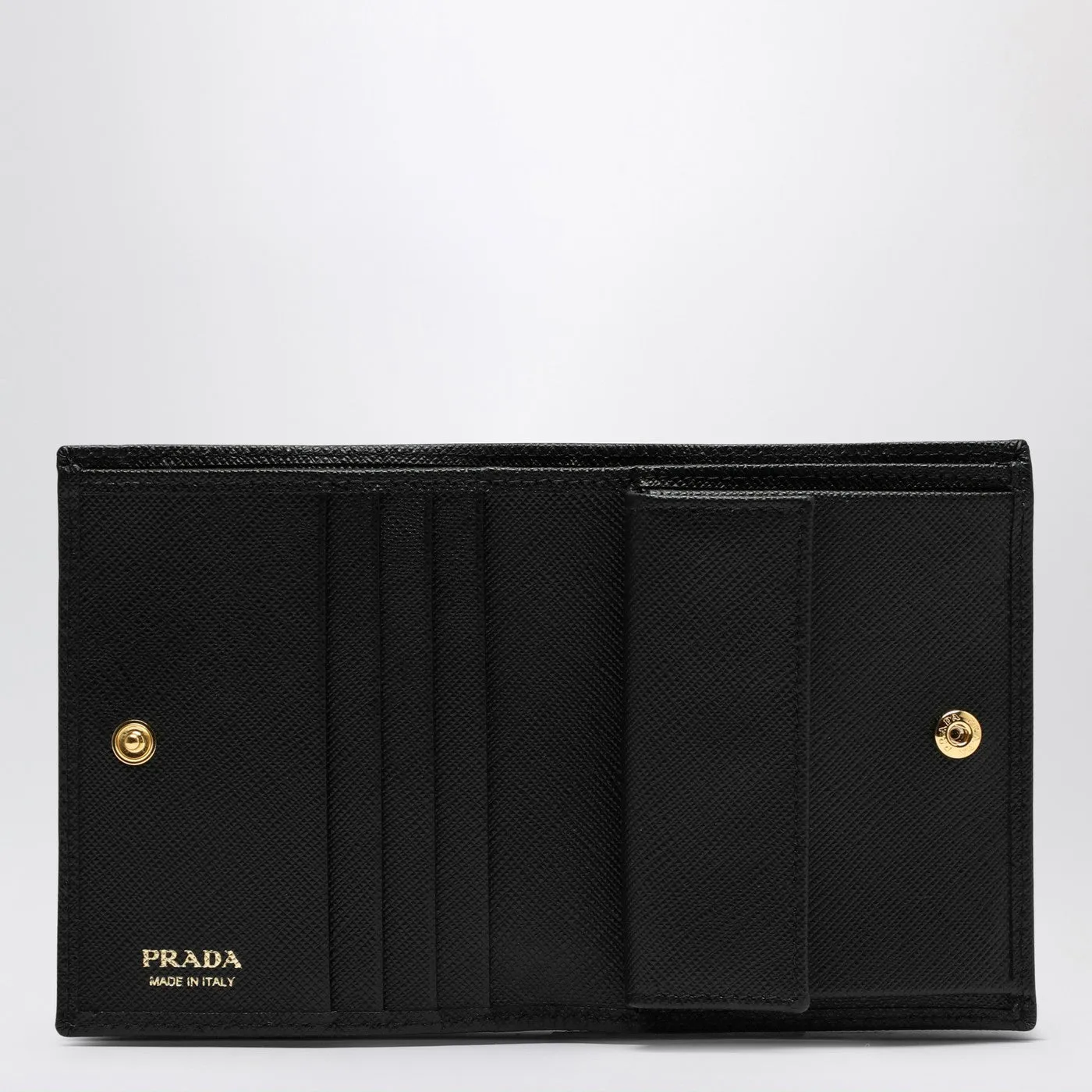 Black Saffiano Leather Small Wallet sold by Wanan Luxury product image thumbnail 2