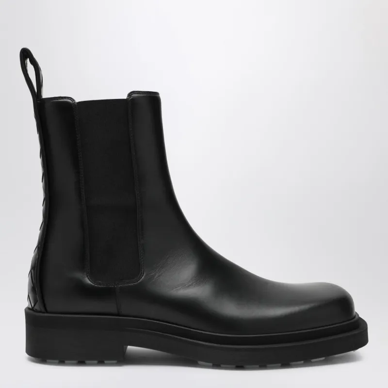 Black Ben Chelsea Boots made by Bottega Veneta