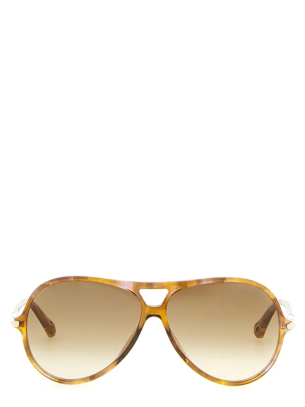 59 Sunglasses Yellow made by Chloe