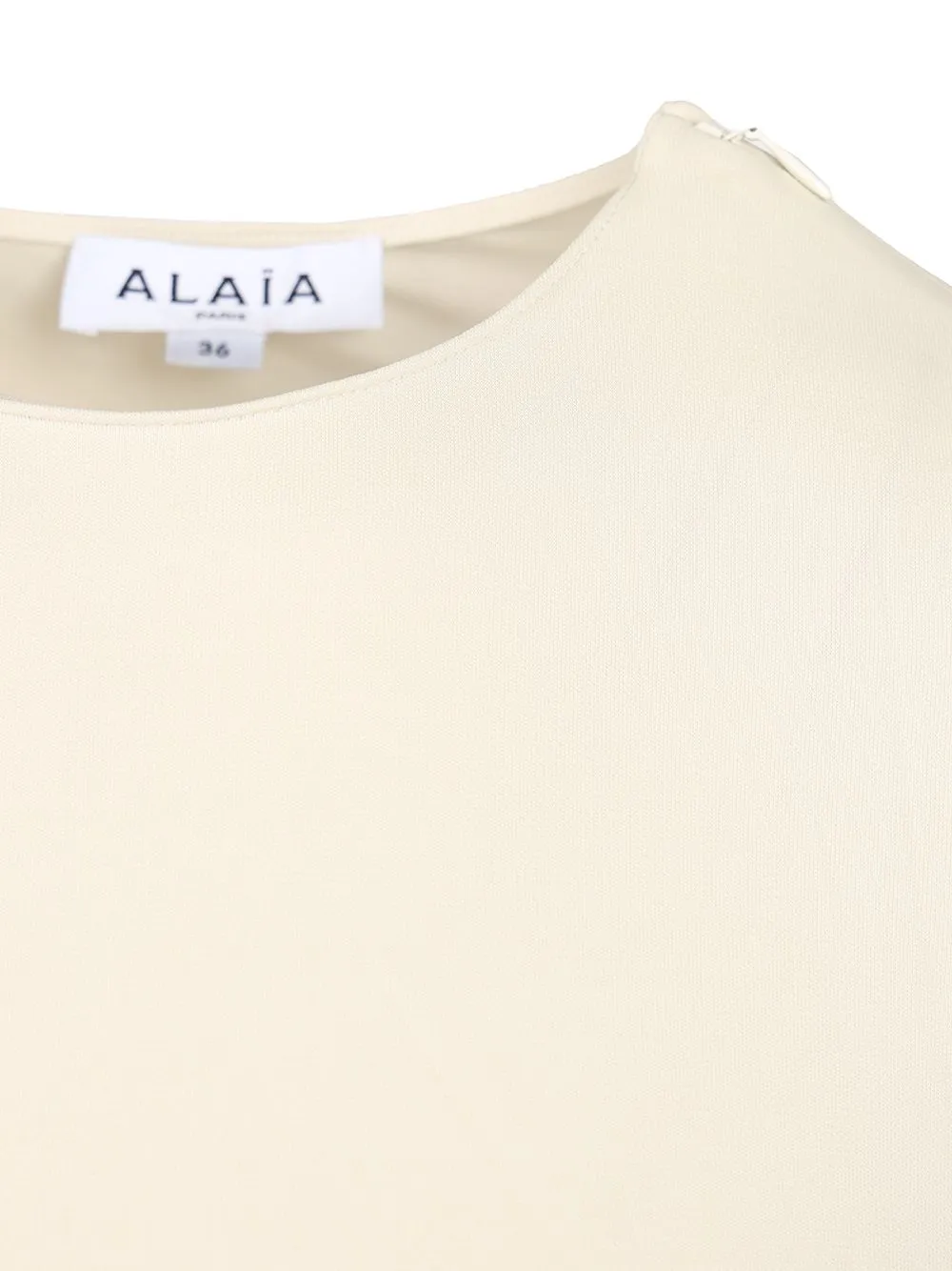 Jersey Dress With Belt Dresses White sold by Wanan Luxury product image thumbnail 4