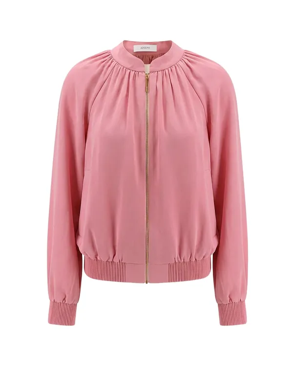 Mira Satin Jacket made by Joseph