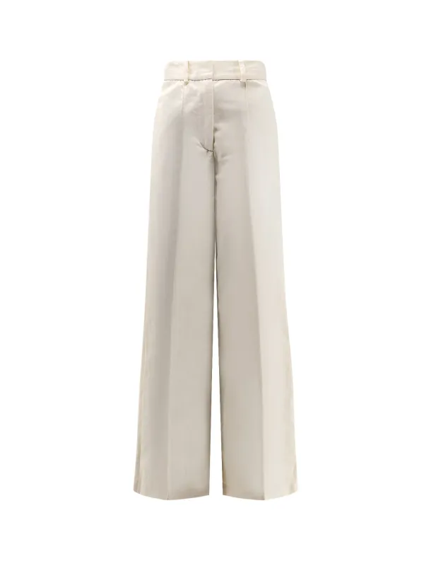 Jnane Cotton And Linen Trousers made by Joseph