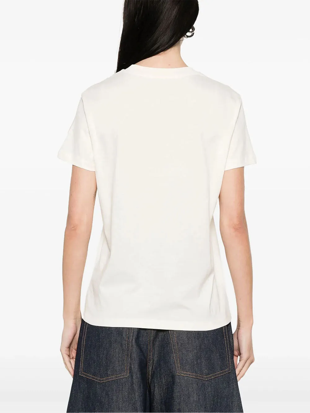 Embroidered Logo T-Shirt sold by Wanan Luxury product image thumbnail 3